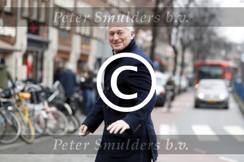 Amsterdam 20 januari 2018
Bram Moszkowicz op straat in Amsterdam zuid.