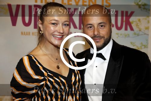 Amsterdam 22 januari 2018
Premiere het leven in vurrukkuluk in Tuschinski. carolien Spoor en John Karthaus