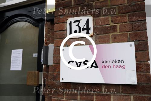 Den Haag 21 januari 2018 
Casa Kliniek waar Barbie ( Samantha de Jong) samen met vriend Rolf is gewest om abortus te plegen.