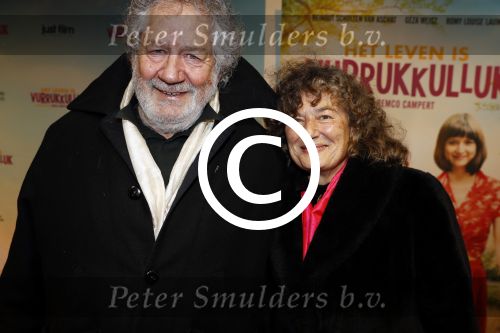 Amsterdam 22 januari 2018
Premiere het leven in vurrukkuluk in Tuschinski. Chiem v Houweninge met vrouw