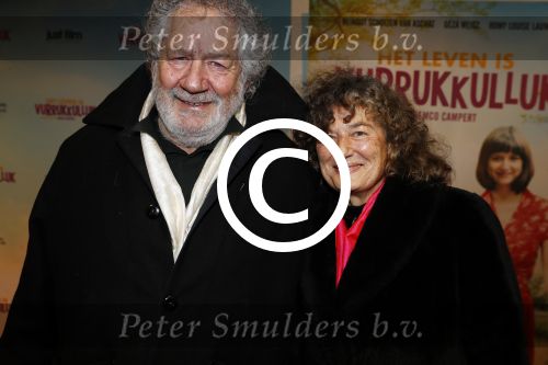 Amsterdam 22 januari 2018
Premiere het leven in vurrukkuluk in Tuschinski. Chiem v Houweninge met vrouw