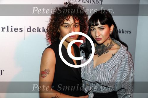 Rotterdam 8 januari 2018
25 jaar Marlies Dekkers incl modeshow. Christina Curry en haar vriendin hebben dezelfde tatoo