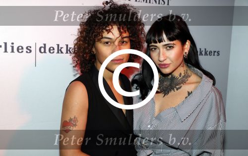Rotterdam 8 januari 2018
25 jaar Marlies Dekkers incl modeshow. Christina Curry en haar vriendin hebben dezelfde tatoo