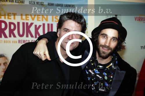 Amsterdam 22 januari 2018
Premiere het leven in vurrukkuluk in Tuschinski. DaniÃ«l Boissevain en Bart Rijnink