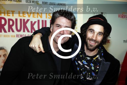 Amsterdam 22 januari 2018
Premiere het leven in vurrukkuluk in Tuschinski. DaniÃ«l Boissevain en Bart Rijnink