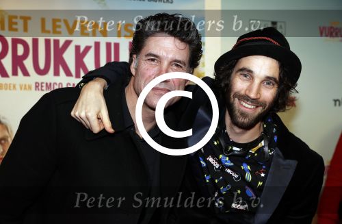Amsterdam 22 januari 2018
Premiere het leven in vurrukkuluk in Tuschinski. DaniÃ«l Boissevain en Bart Rijnink