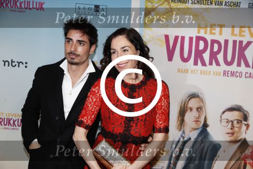 Amsterdam 22 januari 2018
Premiere het leven in vurrukkuluk in Tuschinski. daniel,de Ridder en Halina Reijn