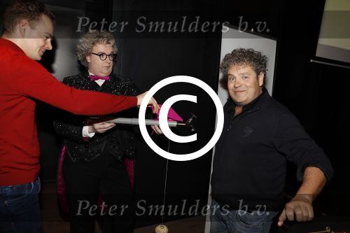 Amsterdam 11 januari 2018 
Uitreiking white canvas award aan Wouter Bos. Nick Dijkman en Dirk Zeelenberg