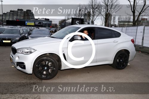 Rotterdam 24 januari 2018 
Andre Hazes met zijn beste vriend PA en chauffeur Djarno Hofland