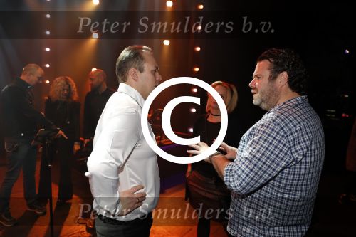 Uden 5 januari 2018
Start Tour de Frans in Theater Markant van Frans Bauer. Zoon Christiaan broer Dorus en zijn moeder zijn aanwezig. Peter Habrinks