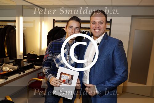 Uden 5 januari 2018
Start Tour de Frans in Theater Markant van Frans Bauer. Zoon Christiaan broer Dorus en zijn moeder zijn aanwezig