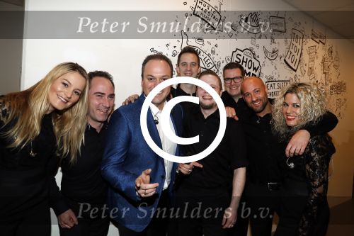 Uden 5 januari 2018
Start Tour de Frans in Theater Markant van Frans Bauer. Zoon Christiaan broer Dorus en zijn moeder zijn aanwezig. Frans met zijn band