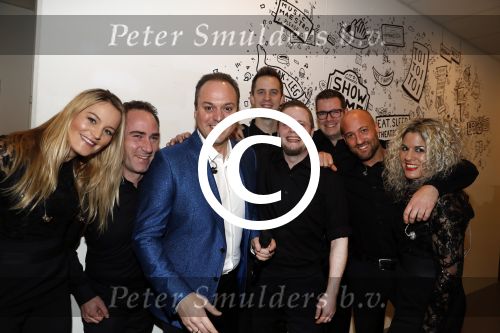 Uden 5 januari 2018
Start Tour de Frans in Theater Markant van Frans Bauer. Zoon Christiaan broer Dorus en zijn moeder zijn aanwezig. Frans met zijn band