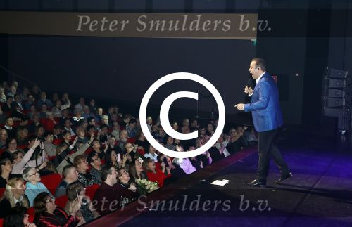 Uden 5 januari 2018
Start Tour de Frans in Theater Markant van Frans Bauer. Zoon Christiaan broer Dorus en zijn moeder zijn aanwezig