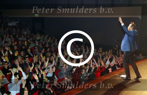 Uden 5 januari 2018
Start Tour de Frans in Theater Markant van Frans Bauer. Zoon Christiaan broer Dorus en zijn moeder zijn aanwezig