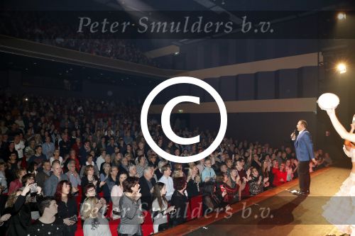 Uden 5 januari 2018
Start Tour de Frans in Theater Markant van Frans Bauer. Zoon Christiaan broer Dorus en zijn moeder zijn aanwezig