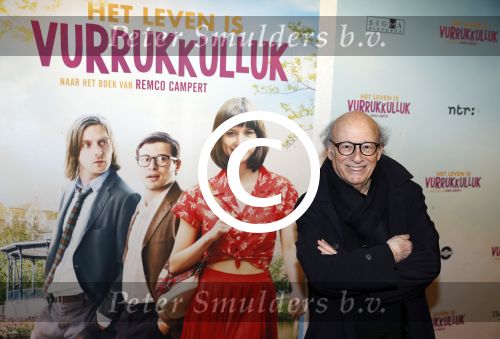 Amsterdam 22 januari 2018
Premiere het leven in vurrukkuluk in Tuschinski. Frans Weisz