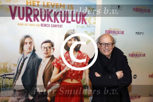 Amsterdam 22 januari 2018
Premiere het leven in vurrukkuluk in Tuschinski. Frans Weisz