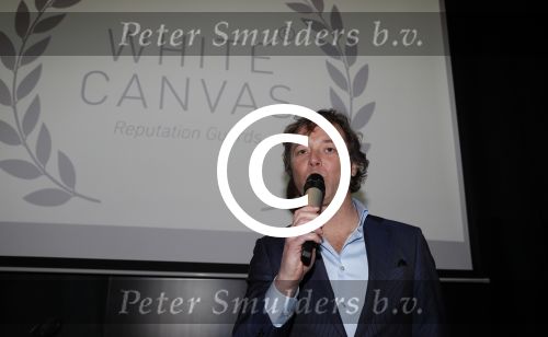 Amsterdam 11 januari 2018 
Uitreiking white canvas award aan Wouter Bos. Frits Sissing