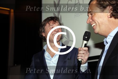 Amsterdam 11 januari 2018 
Uitreiking white canvas award aan Wouter Bos. Frits Sissing