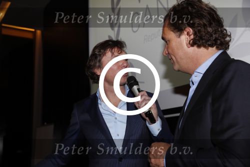 Amsterdam 11 januari 2018 
Uitreiking white canvas award aan Wouter Bos. Frits Sissing