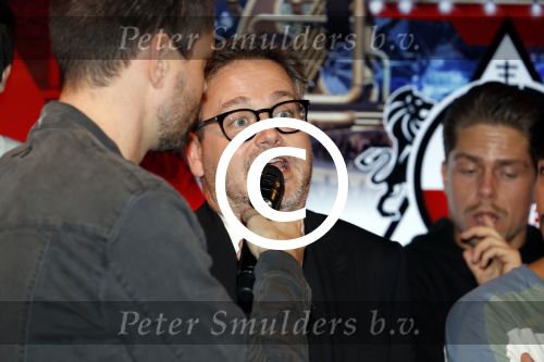 Rotterdam 24 januari 2018 
Perspresentatie samen gaan Vrienden van Amstel Live en Flying Dutch in ahoy.
oa aanwezig Guus Meeuwis Xander de Buisonje Anouk Lil Kleine Andre Hazes Direct Nick en Simon Broederliefde Douwe Bob John Ewbank Jeroen v Koningsbrugge eva