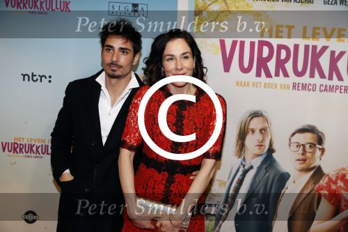 Amsterdam 22 januari 2018
Premiere het leven in vurrukkuluk in Tuschinski. daniel,de Ridder en Halina Reijn