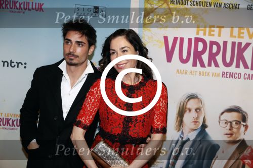 Amsterdam 22 januari 2018
Premiere het leven in vurrukkuluk in Tuschinski. daniel,de Ridder en Halina Reijn