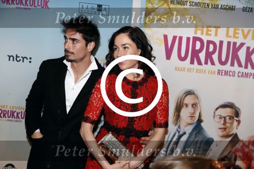 Amsterdam 22 januari 2018
Premiere het leven in vurrukkuluk in Tuschinski. daniel,de Ridder en Halina Reijn