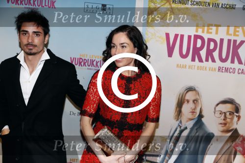 Amsterdam 22 januari 2018
Premiere het leven in vurrukkuluk in Tuschinski. daniel,de Ridder en Halina Reijn