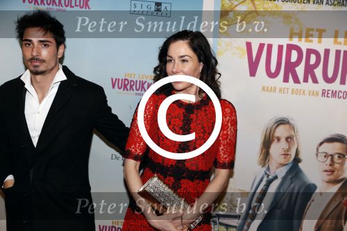 Amsterdam 22 januari 2018
Premiere het leven in vurrukkuluk in Tuschinski. daniel,de Ridder en Halina Reijn