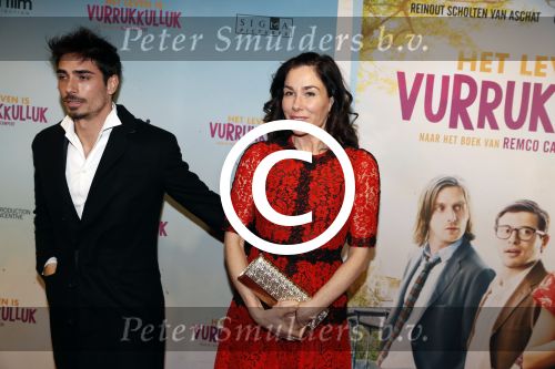 Amsterdam 22 januari 2018
Premiere het leven in vurrukkuluk in Tuschinski. daniel,de Ridder en Halina Reijn