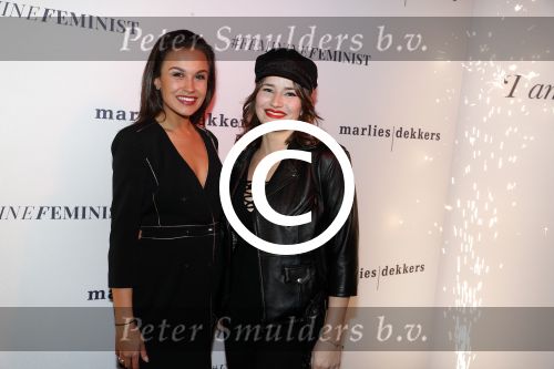 Rotterdam 8 januari 2018
25 jaar Marlies Dekkers incl modeshow. Holly Brood met Barbara Sloesen