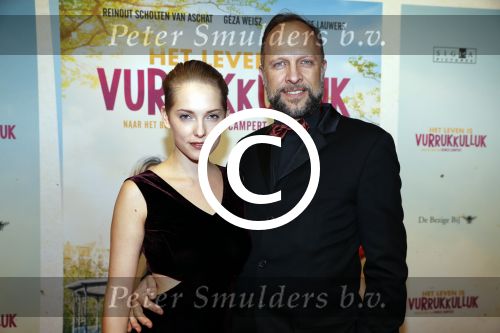 Amsterdam 22 januari 2018
Premiere het leven in vurrukkuluk in Tuschinski. Hugo Metsers met vriendin