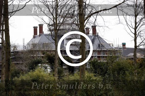 Den Haag 21 januari 2018
Huis ten Bosch het paleis /huis van Koning Willem Alexander en Koningin Maxima wordt verbouwd