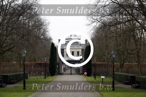 Den Haag 21 januari 2018
Huis ten Bosch het paleis /huis van Koning Willem Alexander en Koningin Maxima wordt verbouwd