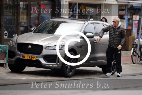 Amsterdam 18 januari 2018
Jack Spijkerman met zijn Jaguar SUV Jeep