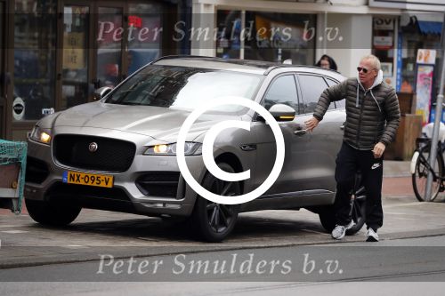 Amsterdam 18 januari 2018
Jack Spijkerman met zijn Jaguar SUV Jeep