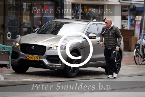 Amsterdam 18 januari 2018
Jack Spijkerman met zijn Jaguar SUV Jeep