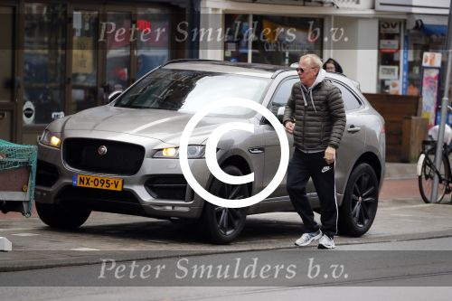 Amsterdam 18 januari 2018
Jack Spijkerman met zijn Jaguar SUV Jeep