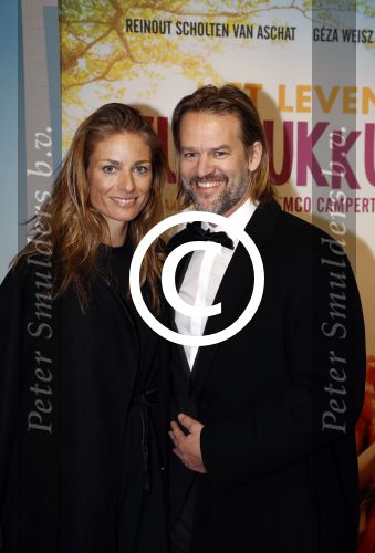Amsterdam 22 januari 2018
Premiere het leven in vurrukkuluk in Tuschinski. 
Jasper Krabbï¿½ met vriendin
Jasper Krabbe
