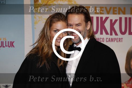 Amsterdam 22 januari 2018
Premiere het leven in vurrukkuluk in Tuschinski. 
Jasper Krabbï¿½ met vriendin
Jasper Krabbe met vriendin