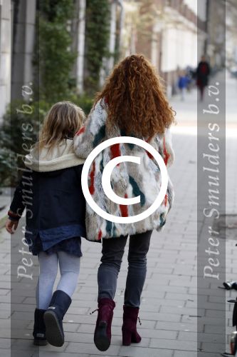 Amsterdam 27 januari 2018
Katja Schuurman met dochter Sammie Romer in amsterdam zuid