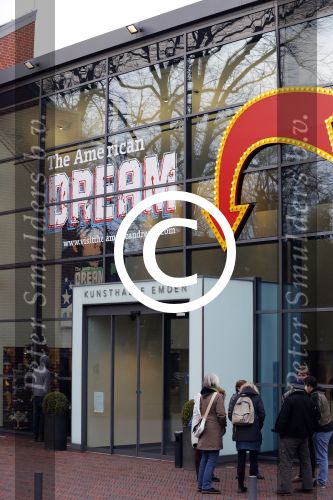 Emden 29 december 2017
Alexander Pechtold en zijn vriendin Anne Lok gaan naar het museum kunsthalle Emden in Duitsland