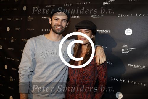 Amsterdam 31 januari 2018
Modeshow Claes iversen in de stopera. Lara Leijs met vriend