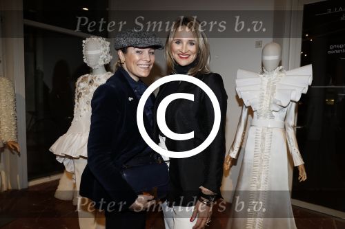 Amsterdam 31 januari 2018
Modeshow Claes iversen in de stopera. Lieke v Lexmond met zus Jetteke