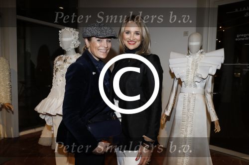 Amsterdam 31 januari 2018
Modeshow Claes iversen in de stopera. Lieke v Lexmond met zus Jetteke
