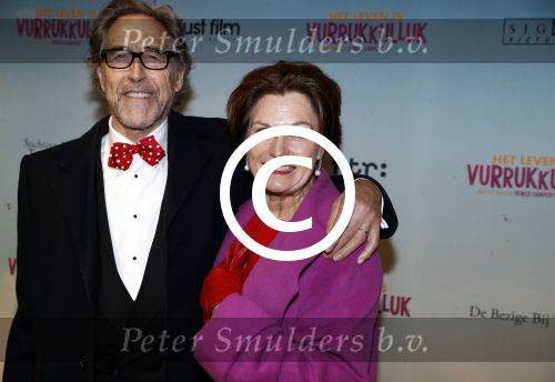 Amsterdam 22 januari 2018
Premiere het leven in vurrukkuluk in Tuschinski. Liz Snoijink met man