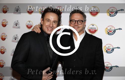 Rotterdam 18 januari 2018
inloop van de heren van Amstel Live in Ahoy. Guus Meeuwis met Marco Borsato