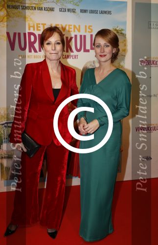 Amsterdam 22 januari 2018
Premiere het leven in vurrukkuluk in Tuschinski. Marian Mudder en Sytske van der Ster